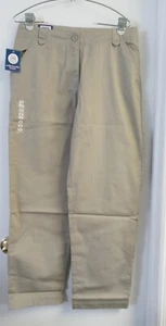 Universal Girls School Uniform Pants Khaki Beige Size 11 - Picture 1 of 4