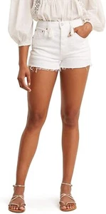 Levi's Women's 501 Original Shorts, In The Clouds (White), 32 - Picture 1 of 3