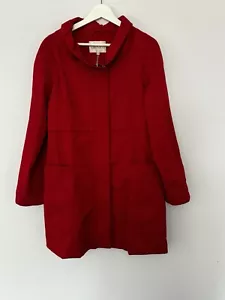 Women’s Lakeland Waterproof Coat Size 12 Red Excellent Condition - Picture 1 of 19
