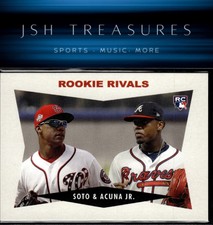 2018 Topps Throwback Thursday #173 Juan Soto / Ronald Acuna Jr. PR1029 NM