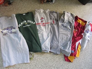 Lotto / 7 MAGLIETTE SMANICATE SPORTIVE COLLEGE - mai indossate - Florida - Black Hills - AF - Foto 1 di 11