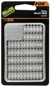 Fox Edges Pellet Pegs 13mm Transparent 134-Piece Stopper - Picture 1 of 1