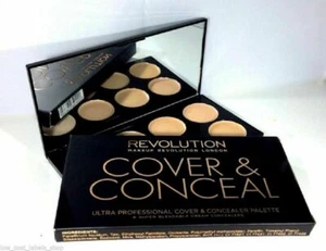 Makeup Revolution Cover and Conceal Palette Contour Highlighter Light - Bild 1 von 1