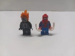 Lego Ghost Rider And Spiderman Minifigures - Picture 1 of 5