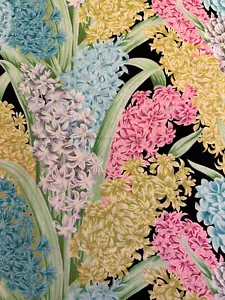 NEW! KAFFE FASSETT PHILIP JACOBS HYACINTHUS PJ123 CONTRAST FLORAL FABRIC HY - Picture 1 of 7