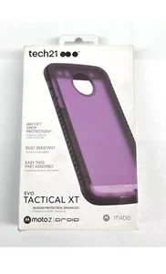 Tech21 Evo Tactical Extreme Edition Case for Motorola Moto Z Droid - Purple - Picture 1 of 2
