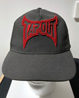Tapout Red & Grey Snapback Cap - One Size Fits Most - Excellent Condition