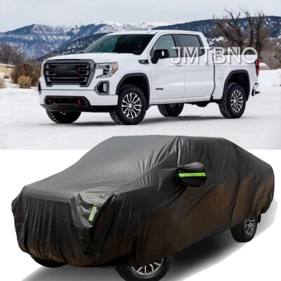 For GMC Sierra 1500 Pickup Truck Cover Waterproof Outdoor Rain Dust UV Protector - Image 1 of 4
