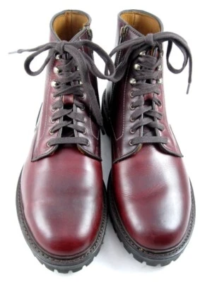 Allen Edmonds "Higgins Mill" IMPERMEABLES Botas con Cremallera 9.5 D Borgoña (524N) Foto 1 de 4