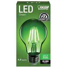 Feit Electric (A19/TP/LED) Green Filament LED 4.5W 25W, A19 2.38" D x 4.44" H