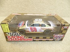 1998 Racing Champions 1:24 Gold NASCAR Robert Pressley Kingsford Monte Carlo b