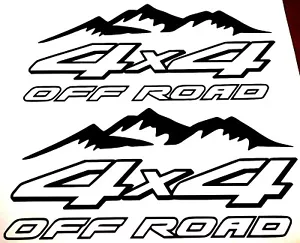 4X4 Off Road Decal Sticker Truck Ford F-150 Chevy Silverado Toyota Tacoma Tundra - Bild 1 von 3