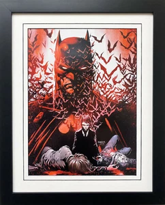 Póster de cómic enmarcado enmarañado de DC "Batman DC Detective Comics Vol 2 #27" FABOK - Imagen 1 de 4