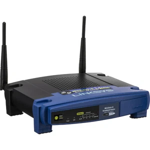 Wireless-B 2.4 GHZ 802.11B Router Cisco Linksys WRT54GL - Bild 1 von 1