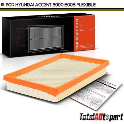 1x Engine Air Filter for Hyundai Accent 2000 2001 2002 2003 2004 2005 0100009 - Image 1 of 4