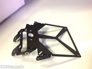 PORTA TARGA REGOLABILE RECLINABILE YAMAHA R6 600 ANNO 2003 2004 2005 RINFORZATI - Foto 1 di 1