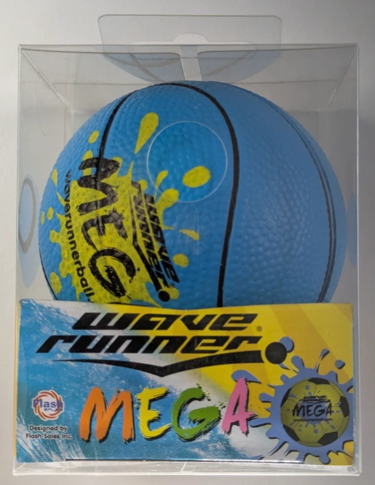 9 Nine Wave Runner WAVERUNNER Mega Ball Yellow Item Wr800b- 2t