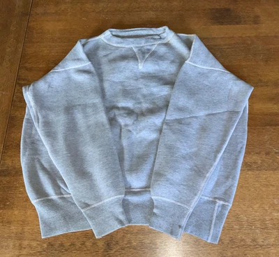 VTG 1940's-1950's Double V Heavy Grey Sweatshirt - Image 1 of 4