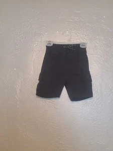 Canyon Club Boys Black Cargo Shorts EUC Size 5 - Picture 1 of 8