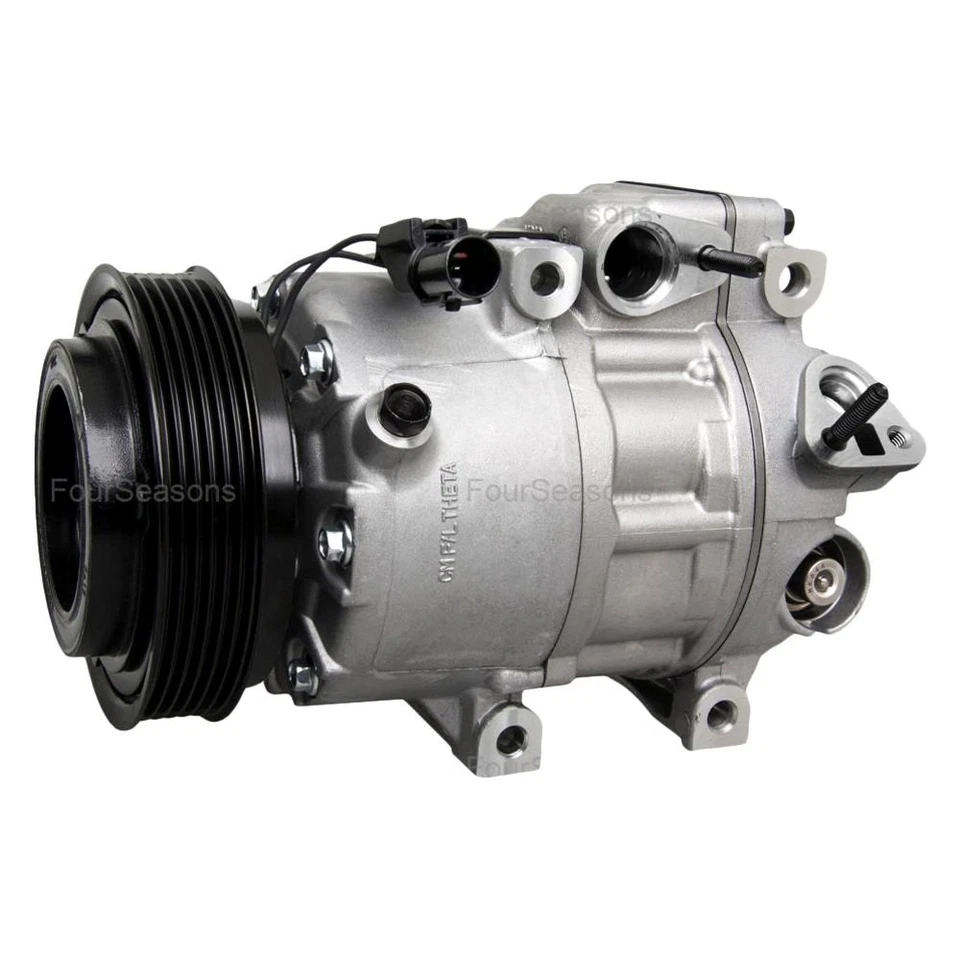 For Hyundai Santa Fe 2010-2012 Four Seasons 198300 A/C Compressor w Clutch Foto 1 de 4