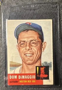 1953 Topps #149 Dom DiMaggio DP EX/NRMT - Foto 1 di 6