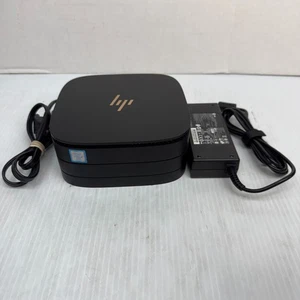 HP Elite Slice G2 i5-7500T Windows 11 Pro Mini PC 128GB M.2 SSD + 500GB HDD 16GB - Picture 1 of 10