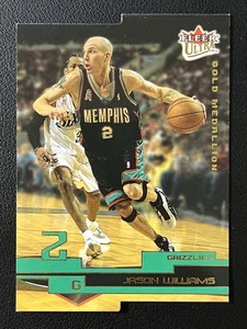 2002-03 Fleer Ultra Jason Williams #56 DIE-CUT Gold Medallion Memphis Grizzlies - Picture 1 of 3