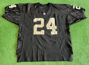 Oakland Raiders Football NFL Jersey Charles Woodson Nike 56 3XL Black Authentic - Picture 1 of 7
