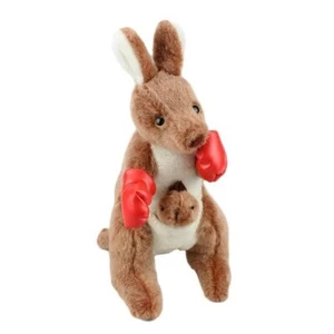 Boxing Kangaroo Red w Joey Soft Plush Toy 12"/30cm stuffed animal RealAus NEW - Picture 1 of 3