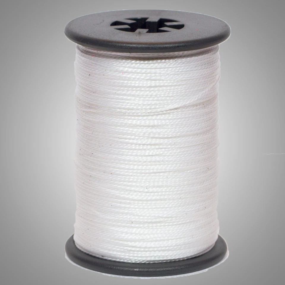 White BCY 3D Serving Thread .017 120 Yard Jig Spool Bow String  - Image 1 of 1