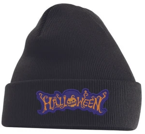 Halloween Beanie Hat Spooky Autumn Hats - Imagen 1 de 7