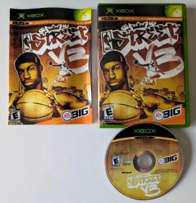 NBA Street Vol.3  2005 Microsoft Xbox original Game complete CIB  tested works - Image 1 of 4