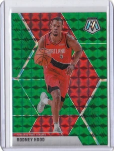 19-20 2019-20 Panini Mosaic Green Prizm #35 Rodney Hood Portland Trail Blazers - Imagen 1 de 1