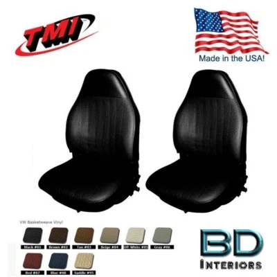 VW Volkswagen Bug Super Beetle 1973 tapicería de asiento delantero deslizable - cualquier color Foto 1 de 4