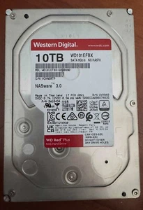 Western Digital Red Pro WD101EFBX – 10TB, 7200RPM, SATA 6Gbps - Bild 1 von 2