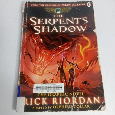 Rick Riordan The Serpent's Shadow: The Graphic Novel (The Kane Chron (Paperback) - image 1 of 4