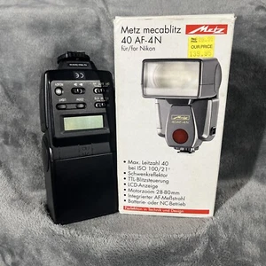 Nikon Dedicated Metz 40af-4n Camera Flash Unit | FAST SHIPPING - Picture 1 of 8