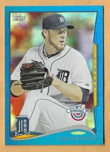 JOE NATHAN DETROIT TIGERS BLUE #107 - TOPPS OPENING DAY NM-MT 2014 - Picture 1 of 2
