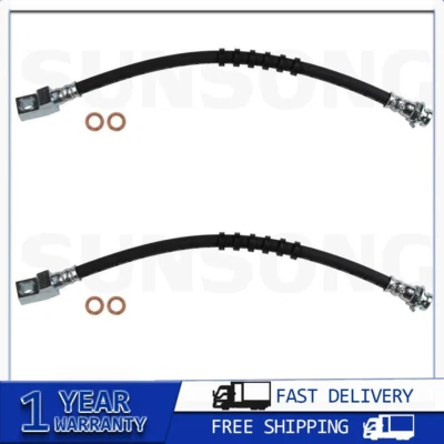 Manguera hidráulica de freno Sunsong delantero 2x para Ford Thunderbird 1965~1966 Foto 1 de 4