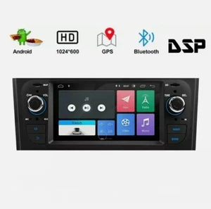 Autoradio Stereo 6.1 Filo Android 12 FIAT Grande Punto WiFi Bluetooth Carplay - Foto 1 di 11