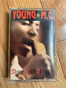 YOUNG M.C. STONE COLD RHYMIN' CASSETTE TAPE 1989 Old School Hip Hop Rap - Picture 1 of 5