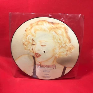 MADONNA Cherish 1989 UK 3-track 12" vinyl Picture Disc single Supernatural - Picture 1 of 2