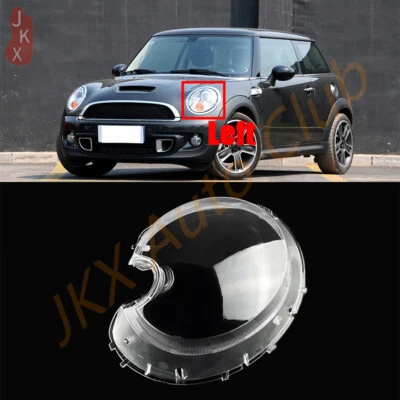 Carcasa de lente de faro delantero izquierdo para BMW Mini R56 Cooper hatchback 2009-2013 Foto 1 de 4