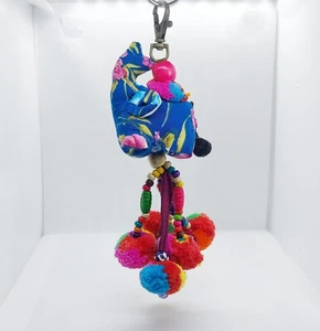 KEY CHAIN ELEPHANT GIFT FASHION HANDMADE BY THAI HILL TRIBE HMONG - Picture 1 of 12