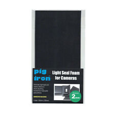 Pig Iron Camera Light Seal Foam Sheet. 2mm thick. Self Adhesive. Anti-reflective