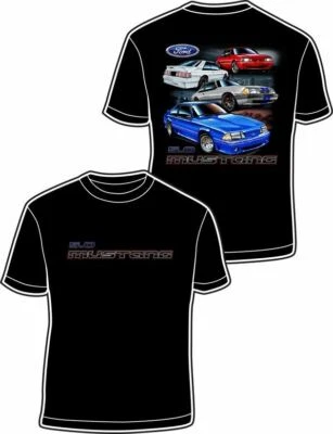 5.0 Mustang Fox Bodies T-Shirt - Great Shirt for Fox Owners - FREE USA SHIPPING! - Image 1 of 2