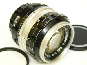Non-AI Nikon NIKKOR-S 50mm f1.4 Manual Focus Fast Prime Lens - Picture 1 of 5