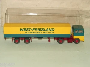 WIKING  CAMION FORD SEMI REMORQUE BACHÉ TRANSPORTS WEST-FRIESLAND  EN BOITE HO - Picture 1 of 3