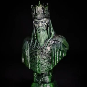 König der Toten Büstenstatue 20cm Herr der Ringe Sammlerstück - Bild 1 von 6
