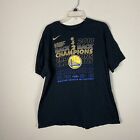 Golden State Warriors Back To Back Champs Shirt Nike Size XXL